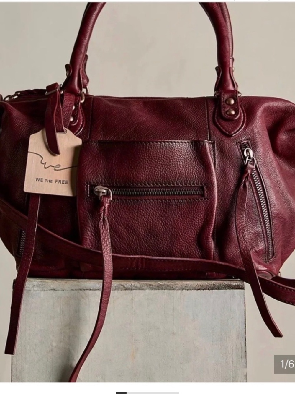 Free people baby Emerson red rock